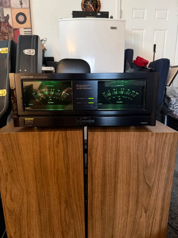Onkyo M-504 Stereo Power Amplifier 1987 - 1997 - Standard image 1