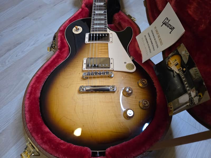 slash tobacco burst les paul Gibson Les Paul Standard BRAND NEW Tobacco Burst - Slash Vibes