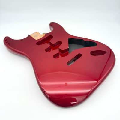HooDoo Stratocaster Body Alder Metallic Red hsb6555 Bild 3