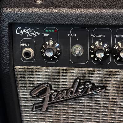 Fender Cyber-Twin 2 x 65-Watt 2x12" Modeling Guitar Combo - Black image 4