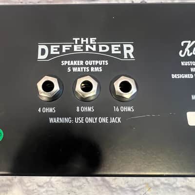 Kustom Defender 5 Watt Tube Guitar Amp Head Modded image 9