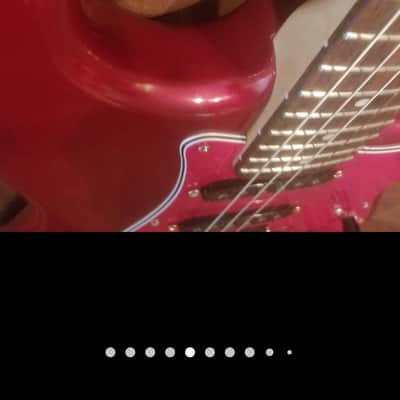 Fender Squier Classic Vibe 70's HSS  Stratocaster  W/ Major Upgrades  Candy Apple Red image 4