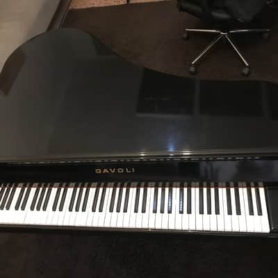 Davoli Piano C 77 “Baby Grand Piano” FULL RESTORED image 6