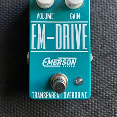 Emerson EM-Drive Transparent Overdrive 2010s - Turquoise image 1