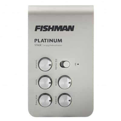 FISHMAN Platinum Stage Analog Acoustic Guitar Preamp Pedal Open Box Mint image 3