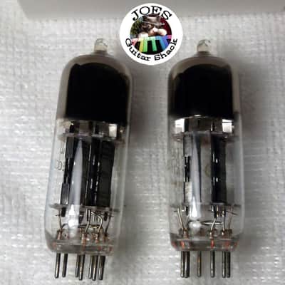 1960's National 12AT7 6201 ECC81 Triple Mica Long Black Ribbed Plate "Super Strong Match Pair Tubes" 7000+ of 5500 = 120% The Best Sounding 12AT7 & Extremely Rare For Guitar Bass & Hi Fi Amps! #59 image 4