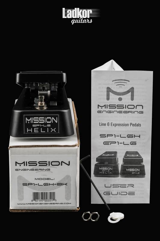 Mission Engineering SP1-L6H Line 6 Helix Black Expression Pedal image 1
