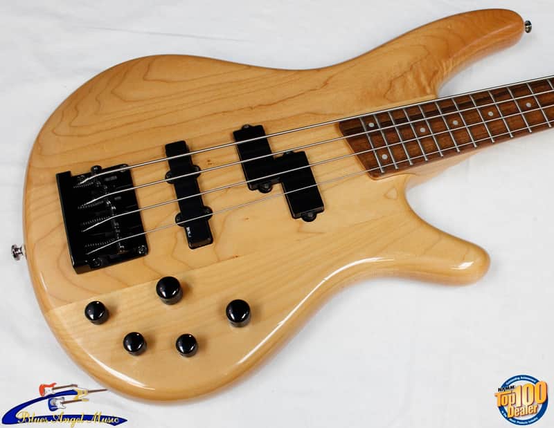 2000 Ibanez SR 400 4-String Bass, Maple body, SR400 2 Pickups, 3