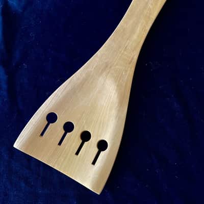 Upright Double Bass 4 Strings Indian Boxwood Tailpiece Hand Carved image 2