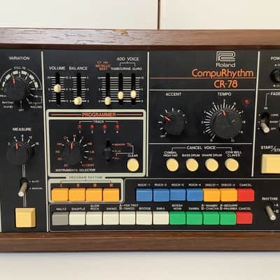 ROLAND CompuRhythm CR-78 ANALOG DRUM MACHINE
