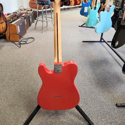 Used 2009 Fender Special Edition American Standard Telecaster - Fiesta Red w/ Upgraded Pickups+Hardware, and Case image 10