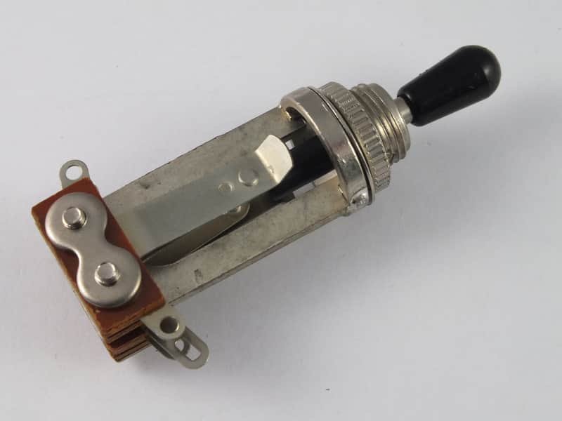3-Way LONG Toggle Switch with Black Tip for Les Paul electric guitar image 1