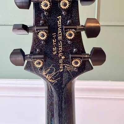 PRS McCarty 594 Private Stock - Thinline Black Subzero Doghair image 7