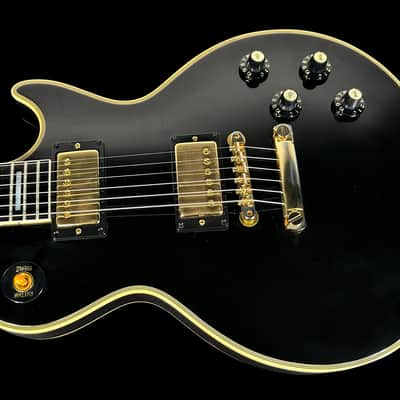 2024 Gibson Les Paul Custom '68 Historic Reissue Custom Shop Murphy Lab Ultra Light Aged ~ Ebony image 2