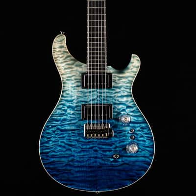 PRS Private Stock 11088 Custom 24-08 Birds of Flight Whale Blue Fade (419) image 3