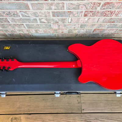 Vintage 1996 Rickenbacker 360/12 Twelve-String Electric Guitar (Ruby Red, Black Binding) w/ Original Hardshell Case! image 12
