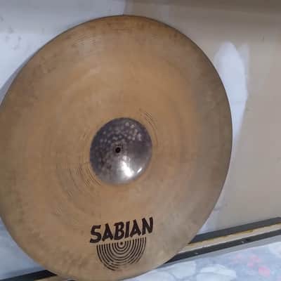 Sabian 21" HH Hand Hammered Raw Bell Dry Ride Cymbal - Brilliant image 10