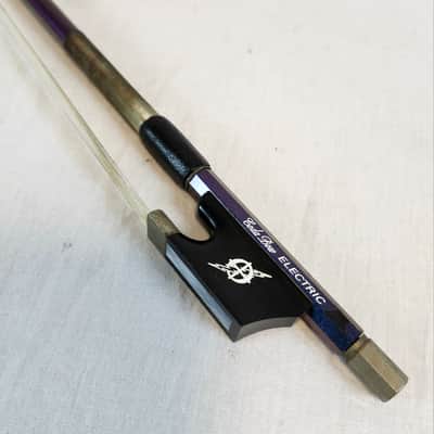 CodaBow "Electric" Carbon Fiber 4/4 Violin Bow w/Bag image 1