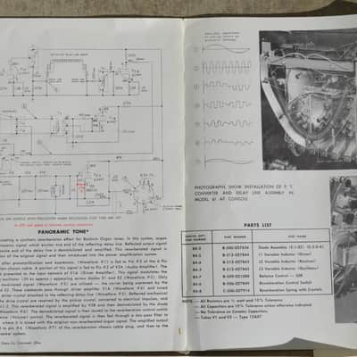 Baldwin Panoramic Tone Converter - 1960's -12AX7 Tubes! 1960's image 7