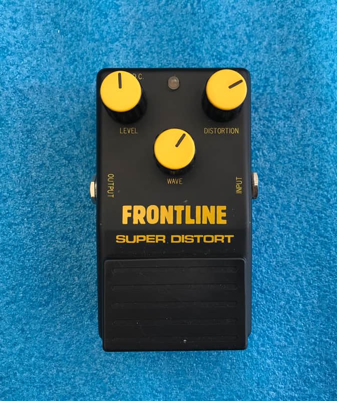 Frontline Super Distortion 1983 ish - Black/ yellow image 1