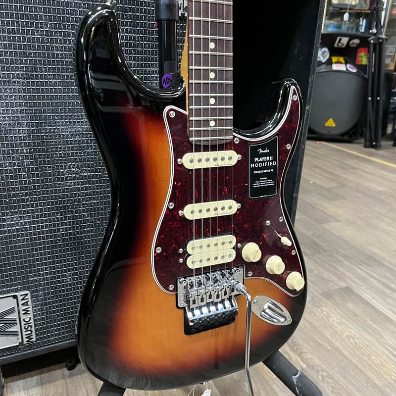 Fender Player II Modified Stratocaster HSS Floyd Rose with Rosewood Fretboard 2025 - Present - 3-Color Sunburst image 1