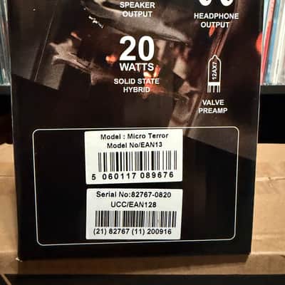 Orange Micro Terror 20-Watt 1x8" Guitar Amp Half Stack 2012 - Present - Orange image 18