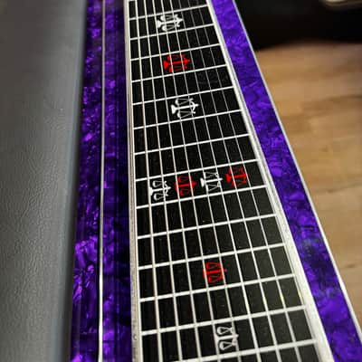 Justice The Judge SD10 C6 Pedal Steel - Purple Pearloid image 6
