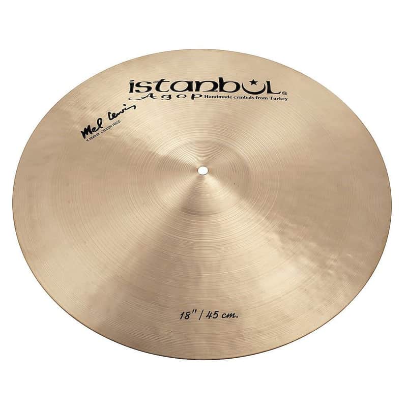 Istanbul Agop Mel Lewis 1982 Crash Ride Cymbal 18" image 1