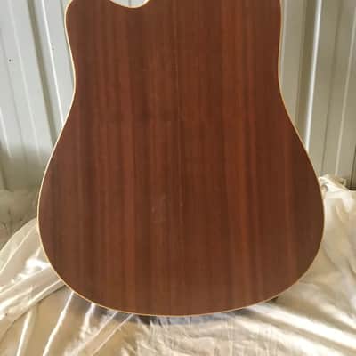 41 Inch Folk Acoustic Guitar Body, Maple Neck and Rosewood Fingerboard image 4