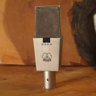 AKG C414 EB with Nylon CK12 Capsule 1970s - Silver SN4845 image 1