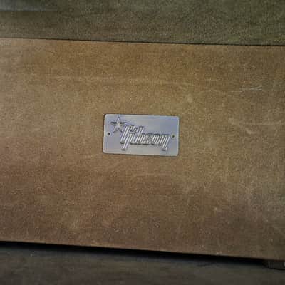 Vintage RARE 1955 to 1966 Gibson Branded Faux Alligator Exterior Brown Interior J45 J50 Soft Shell Guitar Case image 9