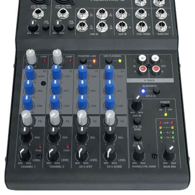 Rockville RPG102K 10" Speakers DJ PA System w/Bluetooth+Mic+Stands+8-Ch. Mixer image 9