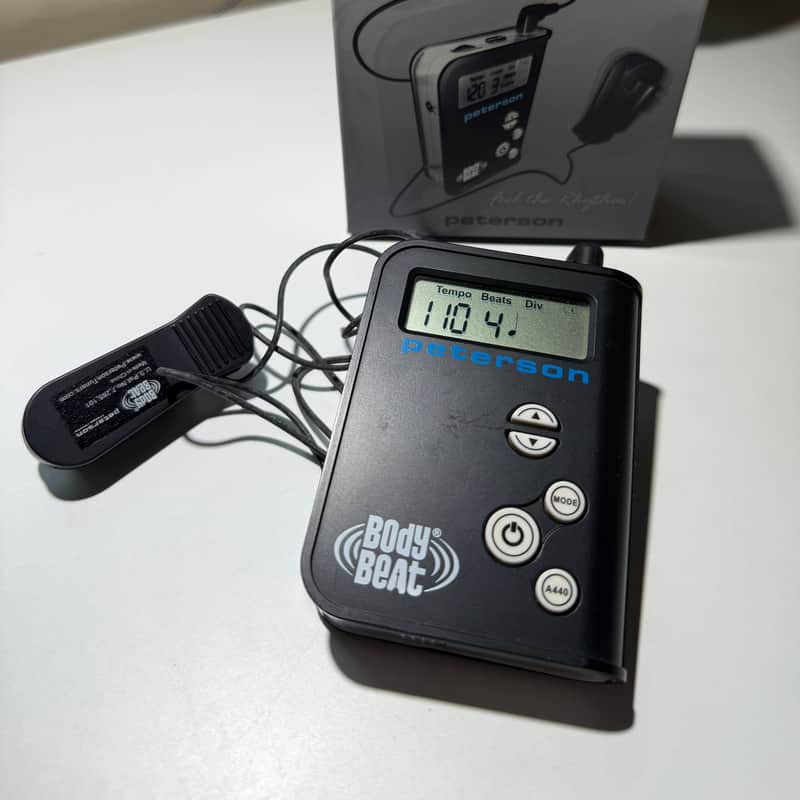 Peterson BB1 Body Beat Pulsing Metronome Gray/Silver