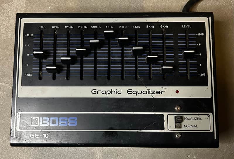 Boss GE-10 Graphic EQ | Reverb