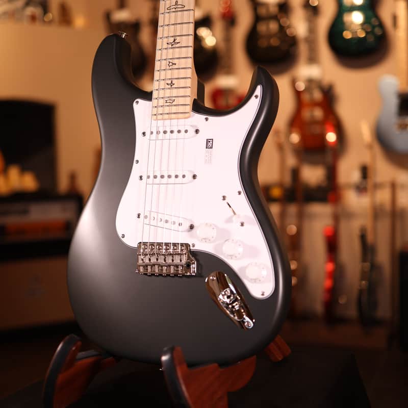 PRS Silver Sky Electric Guitar - Black T with Maple Fretboard 9294 image 1