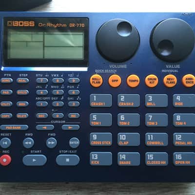 Boss DR-770 Dr. Rhythm 1999 - 2004 - Blue