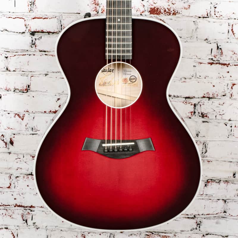Used Taylor - (2024) Custom #26 C12E B4026 - Grand Concert Acoustic-Electric Guitar - Figured Maple/Sitka Spruce - Cherry Black Burst - w/ Taylor Deluxe Hard Shell Case - x4091 USED image 1