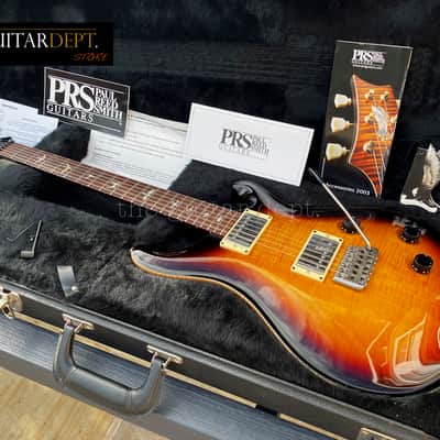 ♚ MINT ♚ 2007 PRS Custom 22 * 10 Top ♚ TOBACCO SUNBURST ♚ TREM ♚ AAA ♚ BIRDS♚ 7.8 LBS ♚ Dragon II♚24 image 1