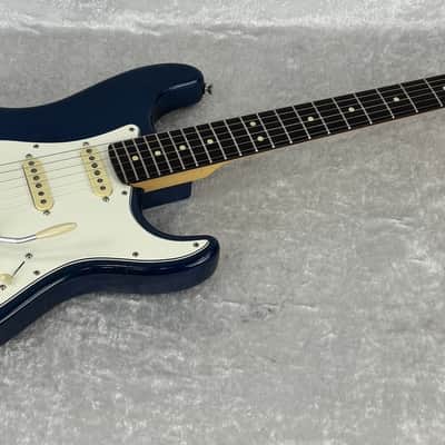 2002 Fender Highway One USA Stratocaster Sapphire Blue Transparent image 8