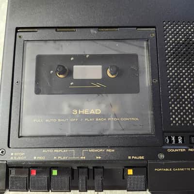 Super Clean Marantz PMD430 CP430 Rebuilt 3-Head Portable Cassette W/Accessories image 7