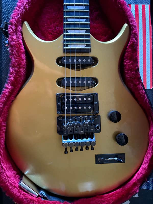 Hamer Steve Stevens 1987 - Gold metallic image 1