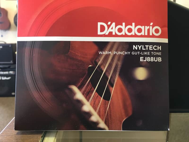 D'Addario EJ88UB Nyltech Ukulele Strings Bass image 1