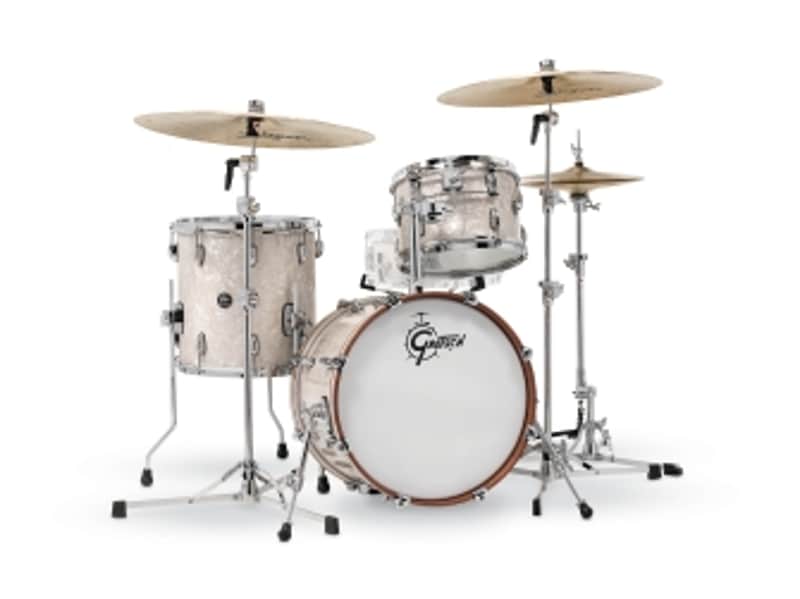 Gretsch Renown 3 Piece Drum Set Shell Pack (18/12/14) Vintage Pearl image 1