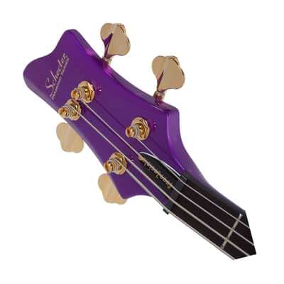 Schecter FreeZesicle-4 Bass Guitar - Freeze Purple - Open Box image 4