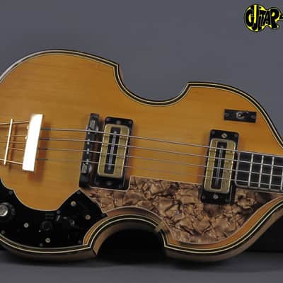 Hofner 5000/1B Super Beatles Bass 1972 Natural image 20