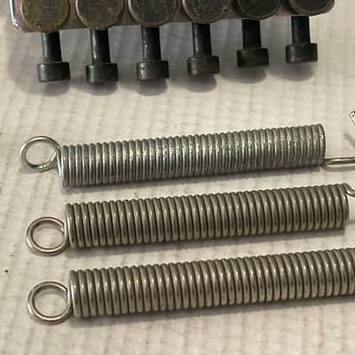 1980's Original German Made Chrome Floyd Rose Guitar Tremolo Bridge image 3