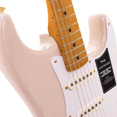 Fender Limited Edition Vintera III Late '50s Stratocaster 2025 - 2026 - Mary Kaye White Blonde 3562gr image 8