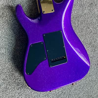 Tom Anderson Guitarworks Drop Top 7 String 2001 - Purple Sparkle 1 of 17 Built! image 8
