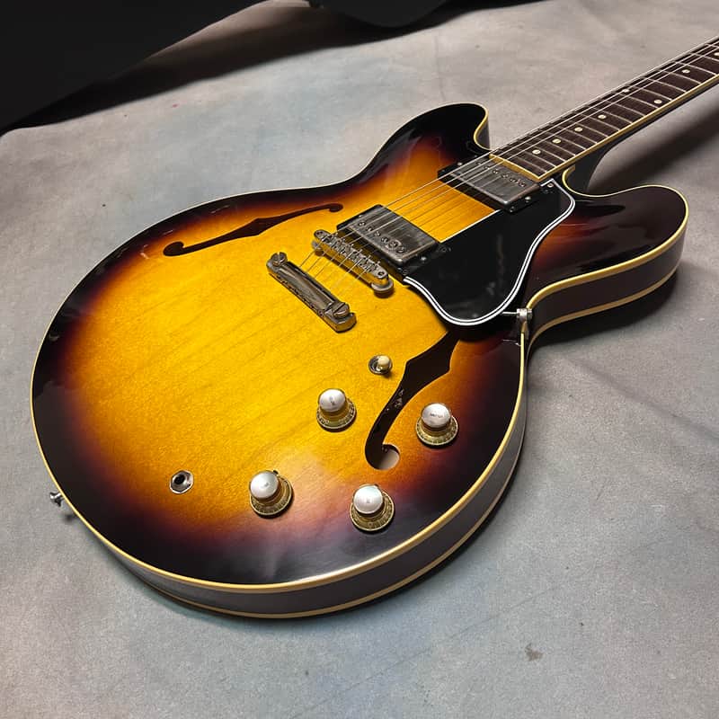2026 Gibson Custom 1961 ES-335 Reissue VOS Vintage Burst w/OHSC