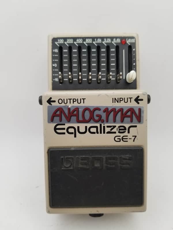 Analogman Boss GE-7 Equalizer with Mod | Reverb